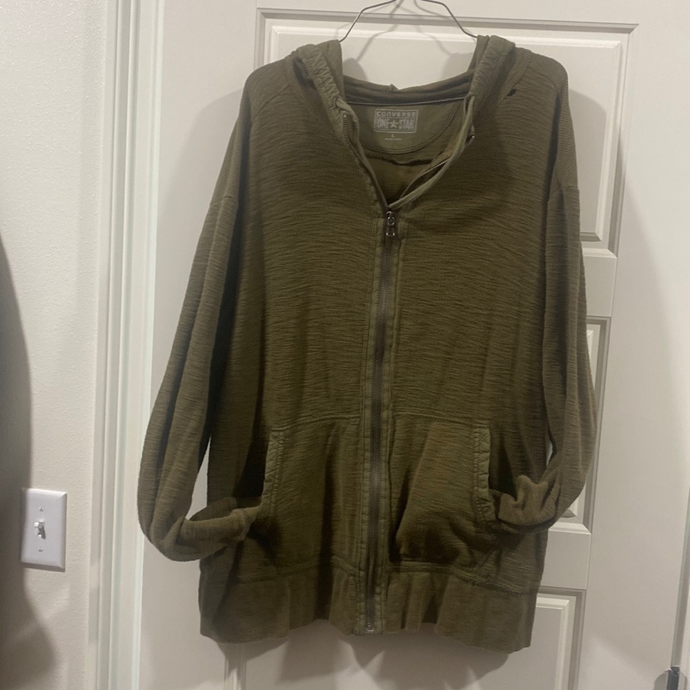 Vintage converse, one Star hoodie